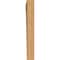 Ekena Millwork Balboa Slat Smooth Bracket, Western Red Cedar, 5 1/2"W x 44"D x 44"H BKT06X44X44BOA06SWR - alternate 3